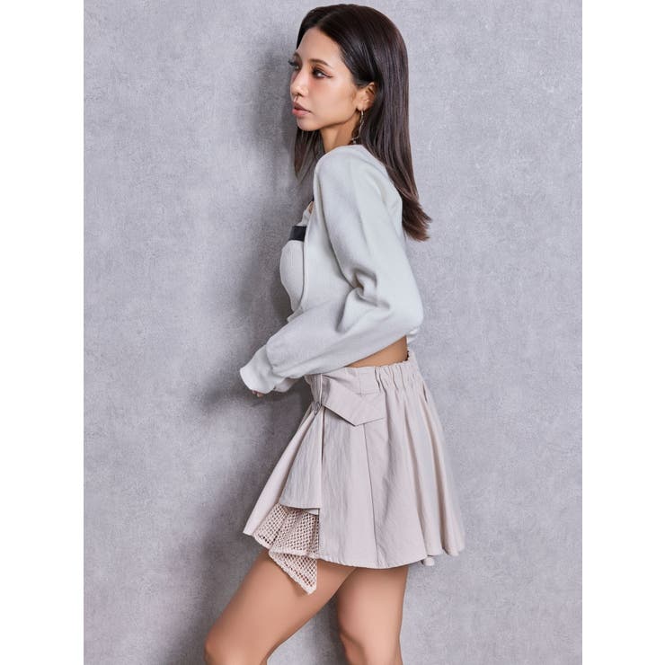 GG bijou beltニットボレロ | GYDA | 詳細画像9 