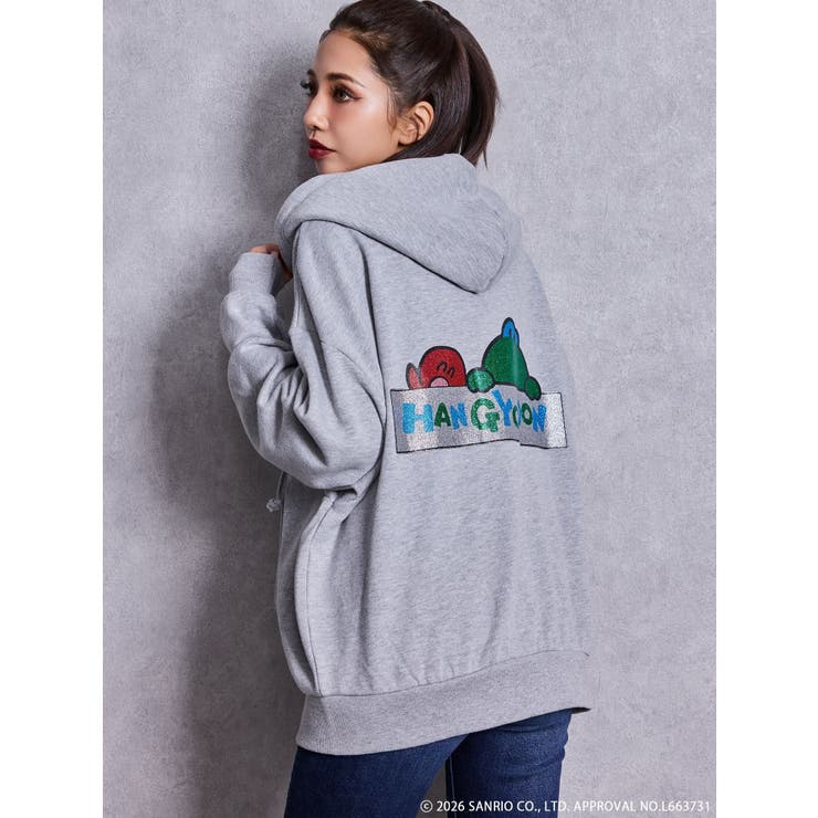 GYDA×サンリオキャラクターズ BIGパーカー | GYDA | 詳細画像11 