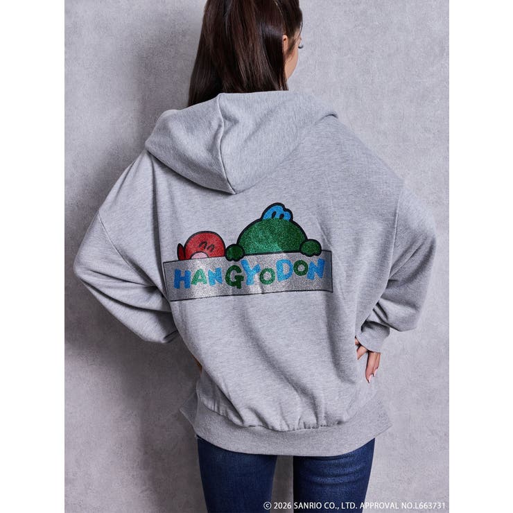 GYDA×サンリオキャラクターズ BIGパーカー | GYDA | 詳細画像12 