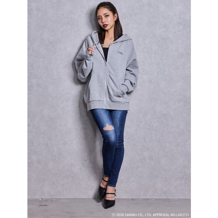 GYDA×サンリオキャラクターズ BIGパーカー | GYDA | 詳細画像13 