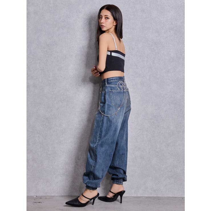 GYDAフロントクロスラメテレコビスチェ | GYDA | 詳細画像19 