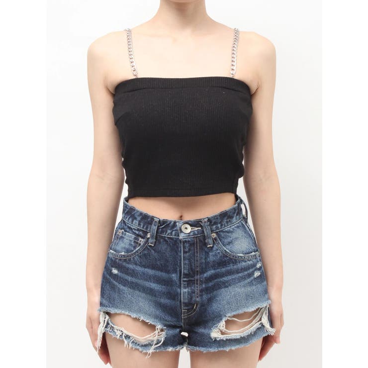 chainストラップラメテレコビスチェ | GYDA | 詳細画像23 