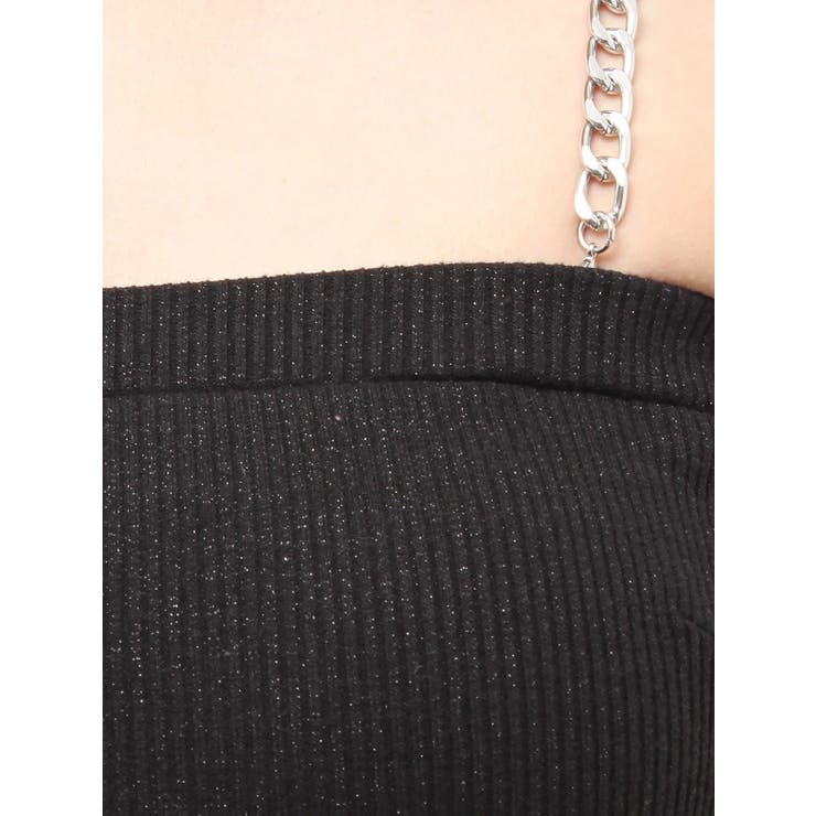 chainストラップラメテレコビスチェ | GYDA | 詳細画像33 