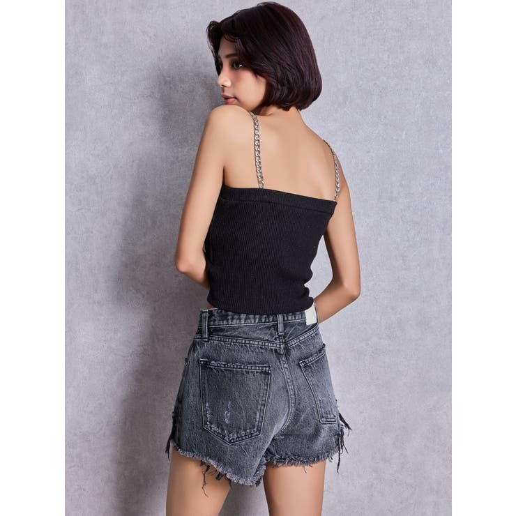 chainストラップラメテレコビスチェ | GYDA | 詳細画像6 