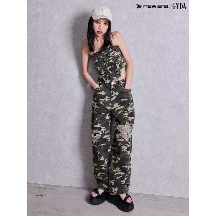 2WAYデニムチェーンロンパース | GYDA | 詳細画像16 