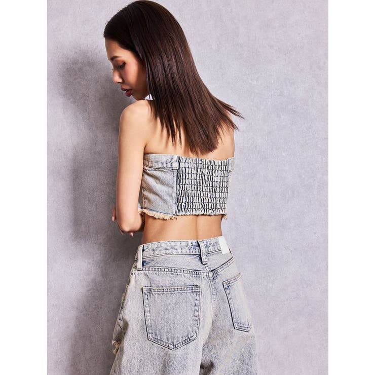 2WAYデニムチェーンロンパース | GYDA | 詳細画像21 