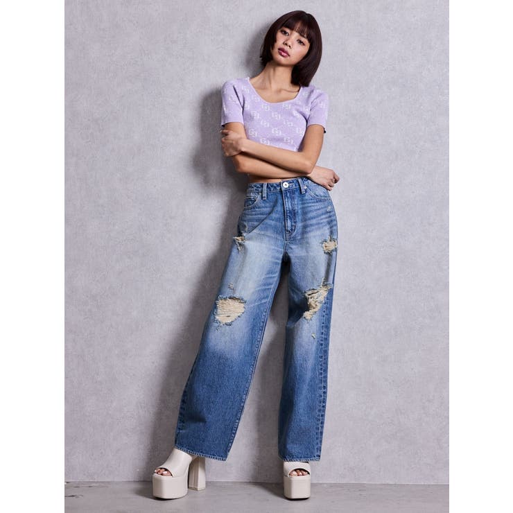 2WAYデニムチェーンロンパース | GYDA | 詳細画像24 