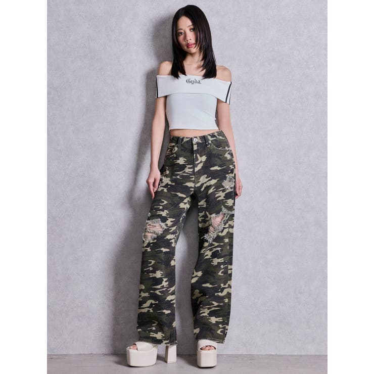 2WAYデニムチェーンロンパース | GYDA | 詳細画像26 