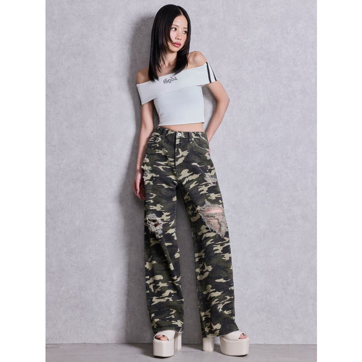 2WAYデニムチェーンロンパース | GYDA | 詳細画像27 