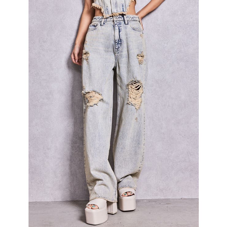 2WAYデニムチェーンロンパース | GYDA | 詳細画像35 