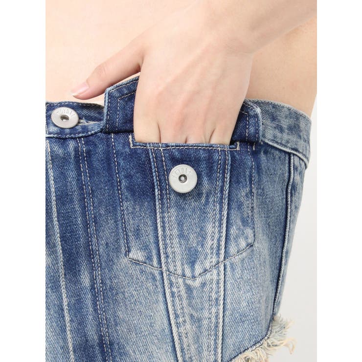 2WAYデニムチェーンロンパース | GYDA | 詳細画像43 