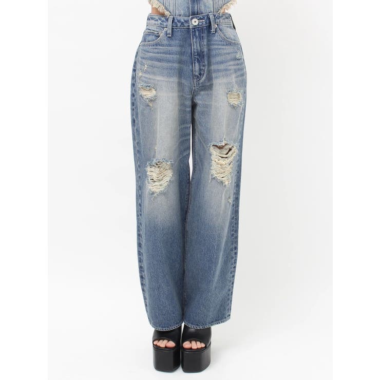 2WAYデニムチェーンロンパース | GYDA | 詳細画像45 