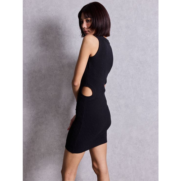 SIDE OPENミニニットワンピース | GYDA | 詳細画像10 