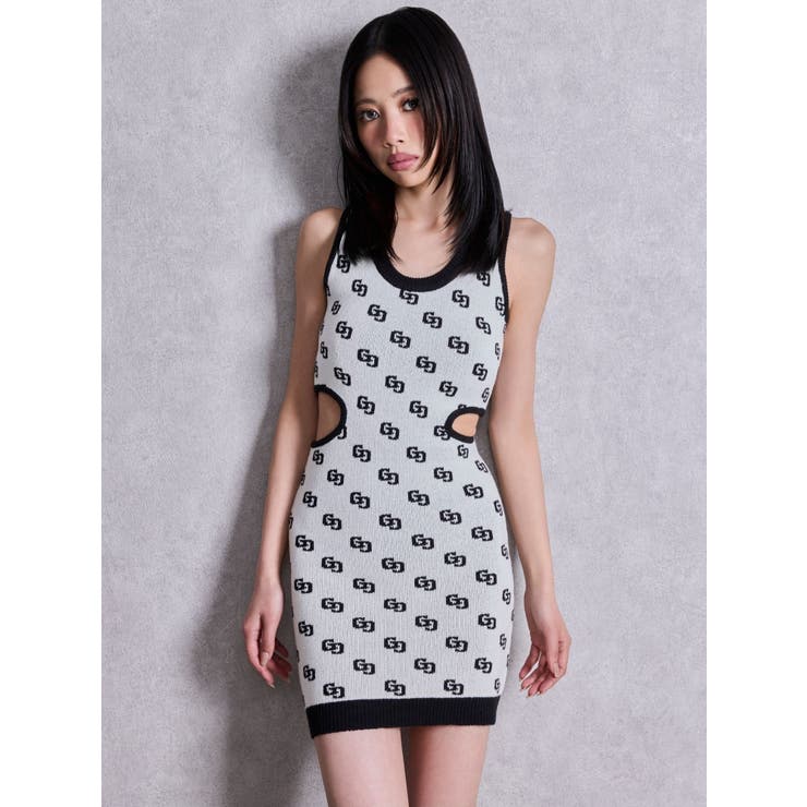 SIDE OPENミニニットワンピース | GYDA | 詳細画像15 