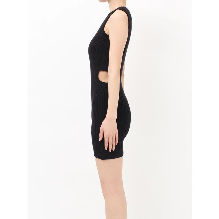 SIDE OPENミニニットワンピース | GYDA | 詳細画像22 