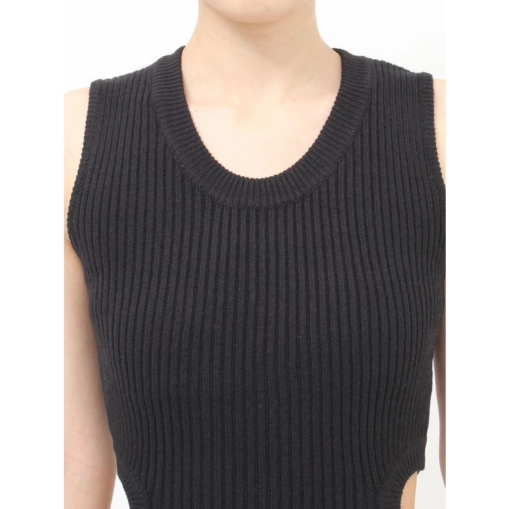 SIDE OPENミニニットワンピース | GYDA | 詳細画像24 