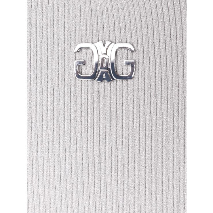 Symmetry GYDAプレートハーフスリーブニットワンピース | GYDA | 詳細画像36 