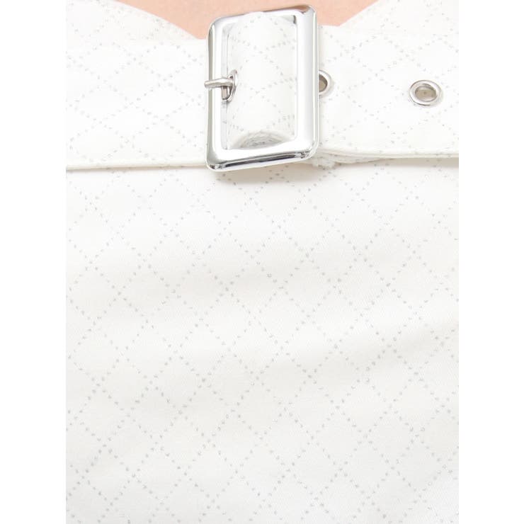 Glitter print beltブラウス | GYDA | 詳細画像19 