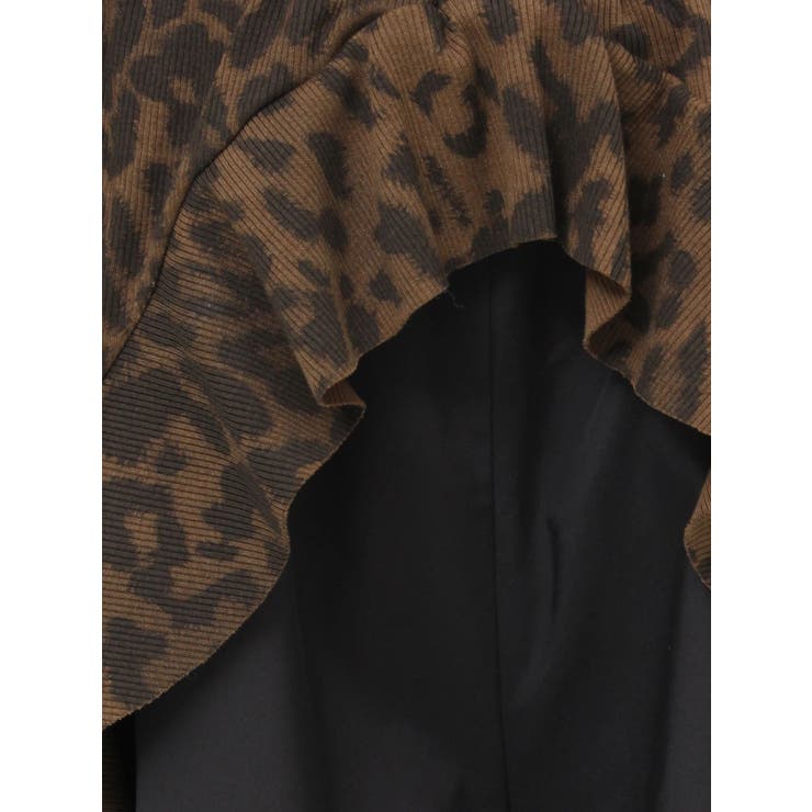 LEOPARDウエストDRAPE EDGEパンツ | GYDA | 詳細画像25 