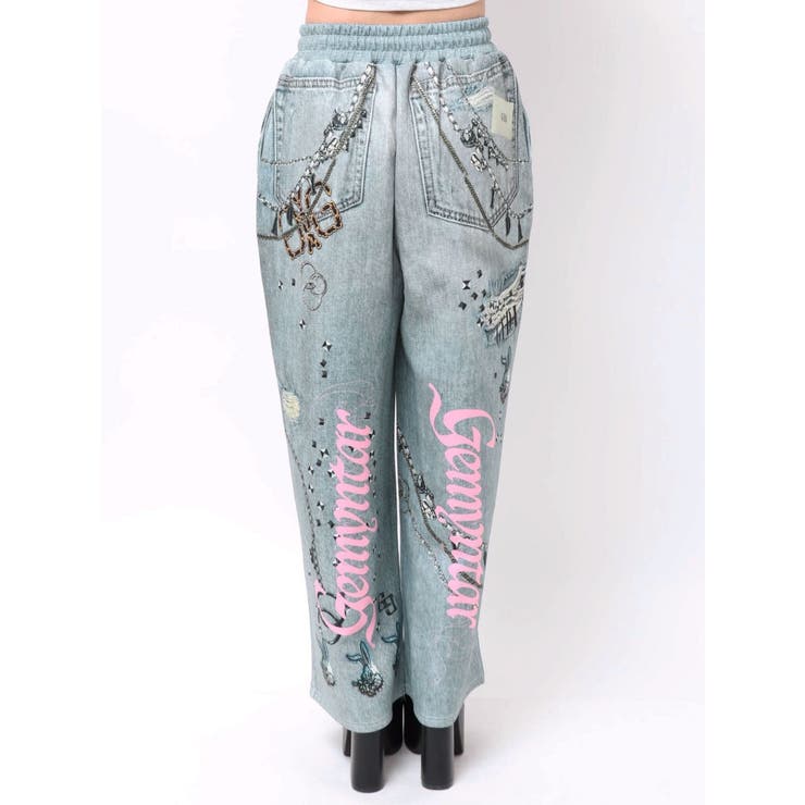 GYDAデニムsublimation printingパンツ | GYDA | 詳細画像22 