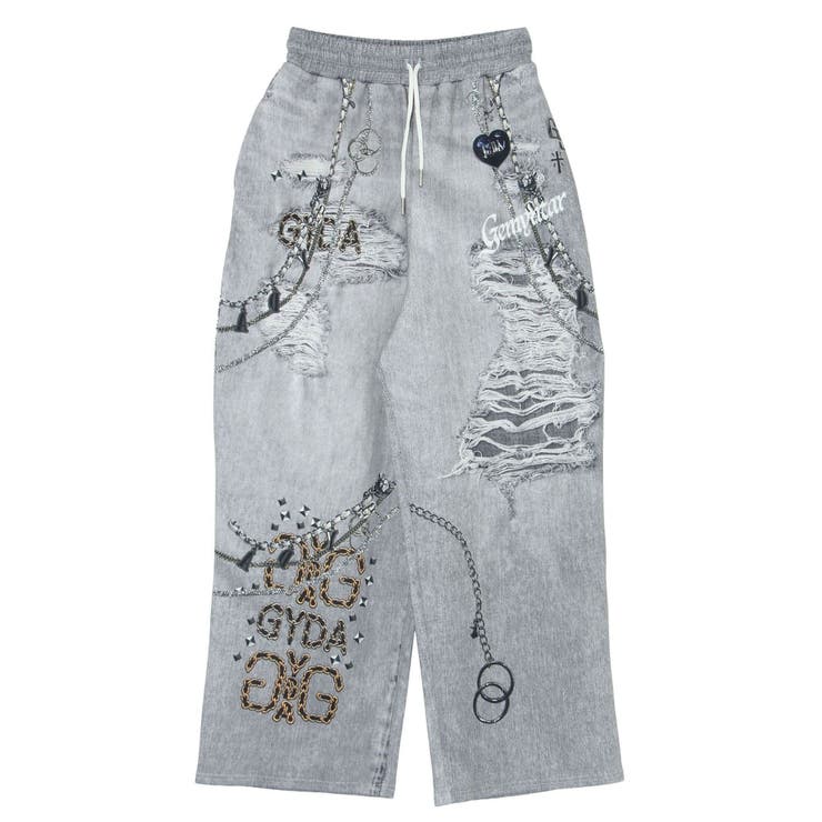 GYDAデニムsublimation printingパンツ | GYDA | 詳細画像30 