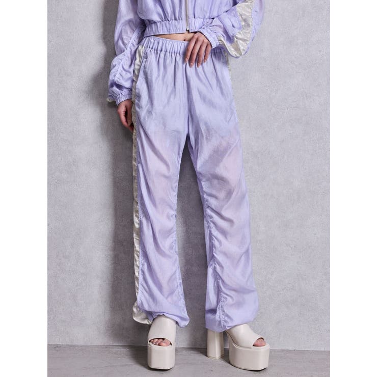 sacred edge cross shinyギャザーパンツ | GYDA | 詳細画像24 