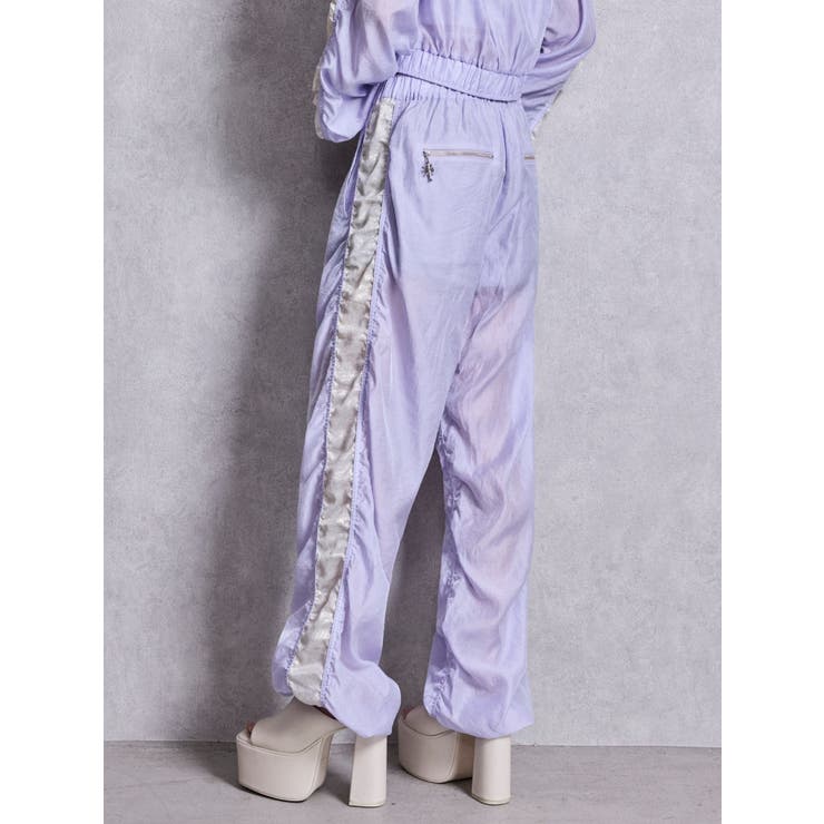 sacred edge cross shinyギャザーパンツ | GYDA | 詳細画像26 