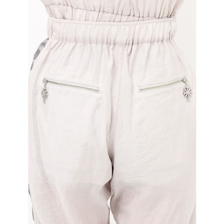 sacred edge cross shinyギャザーパンツ | GYDA | 詳細画像31 