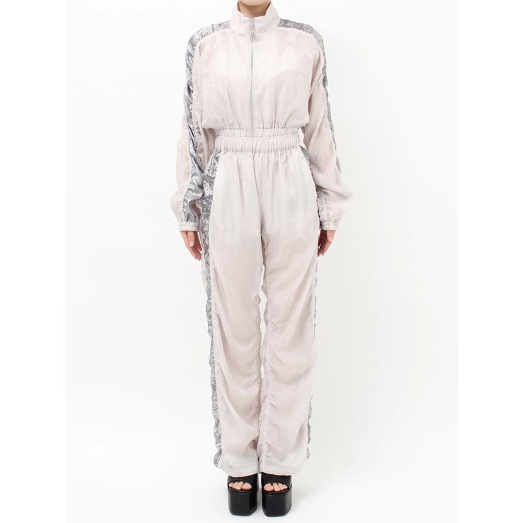 sacred edge cross shinyギャザーパンツ | GYDA | 詳細画像37 