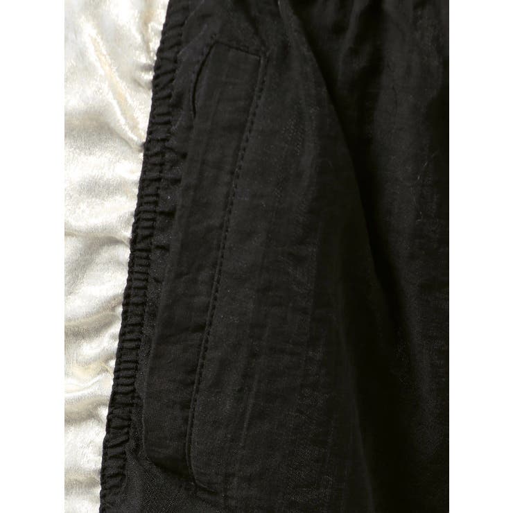 sacred edge cross shinyギャザーパンツ | GYDA | 詳細画像39 