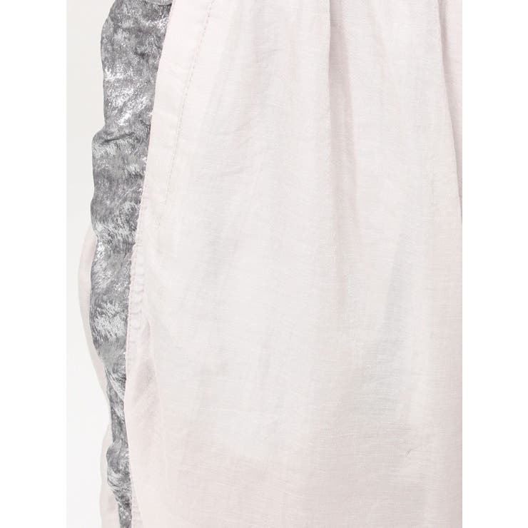 sacred edge cross shinyギャザーパンツ | GYDA | 詳細画像40 