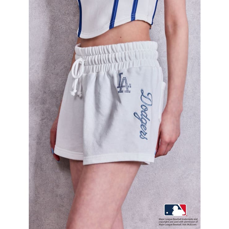 オフホワイト | GYDA［MLB］bijou logoショートパンツ | GYDA