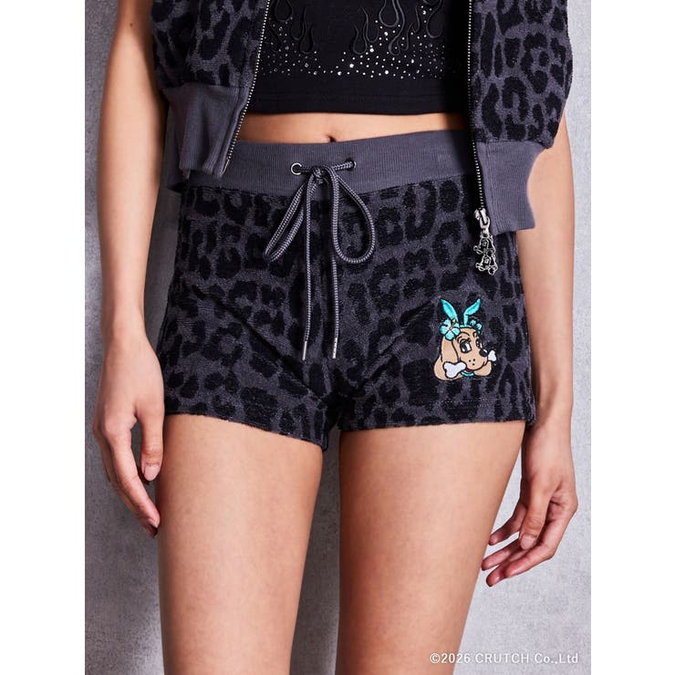 GYDA×GALFY leopard pile マイクロショートパンツ | GYDA | 詳細画像41 
