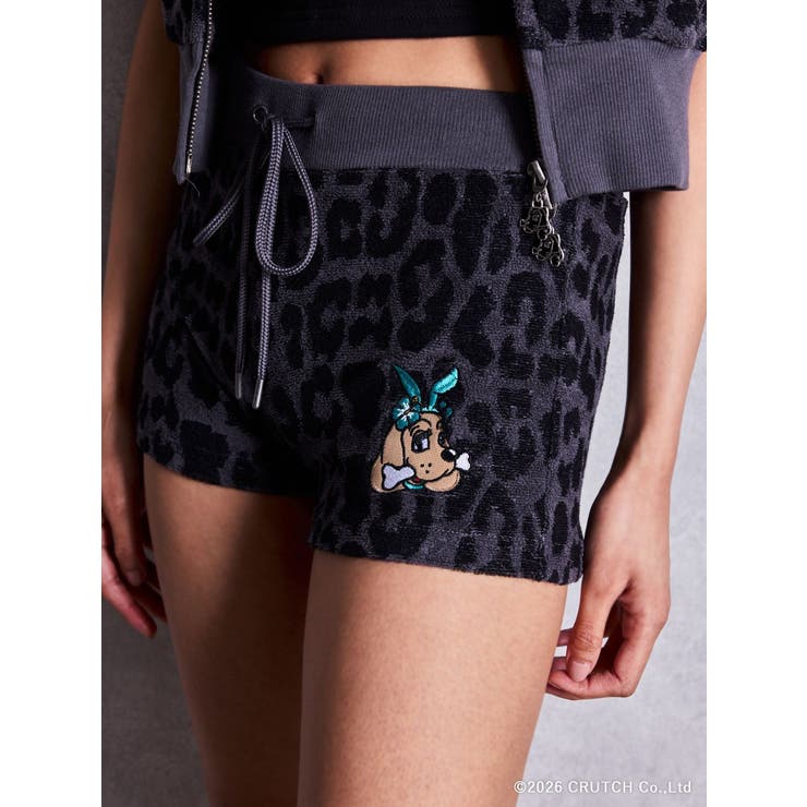 GYDA×GALFY leopard pile マイクロショートパンツ | GYDA | 詳細画像42 