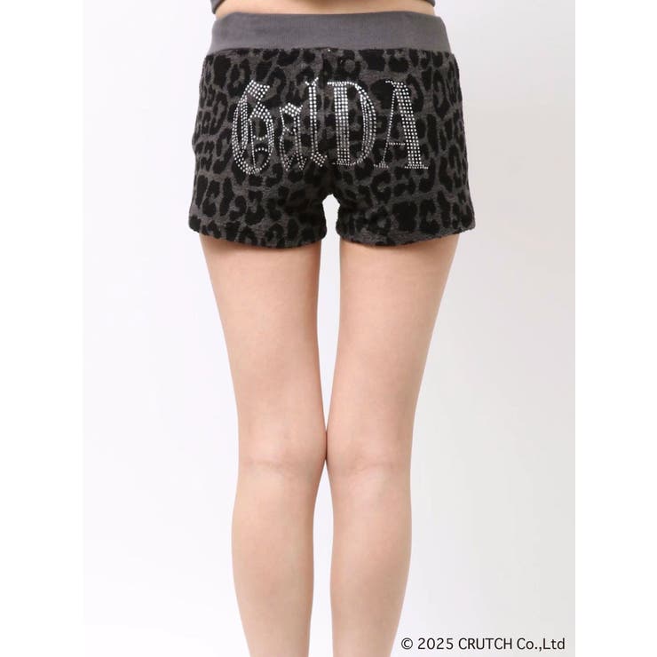 GYDA×GALFY leopard pile マイクロショートパンツ[品番：MKSW0070556