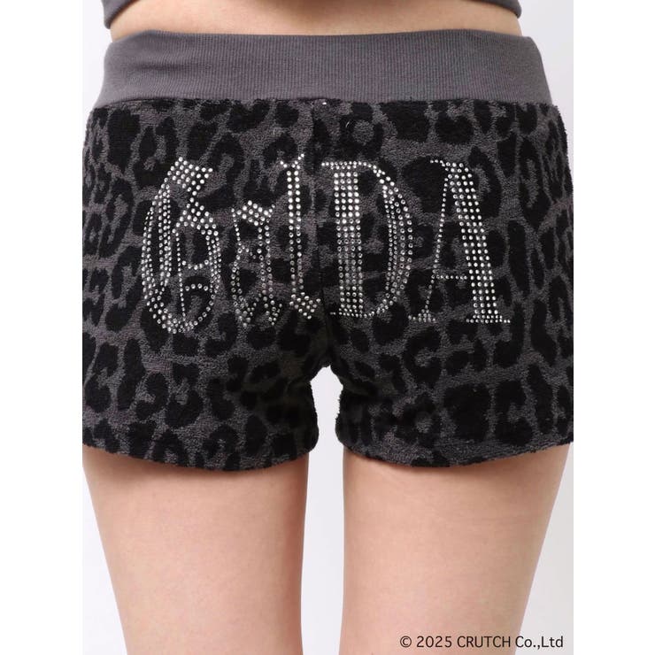 GYDA×GALFY leopard pile マイクロショートパンツ[品番：MKSW0070556