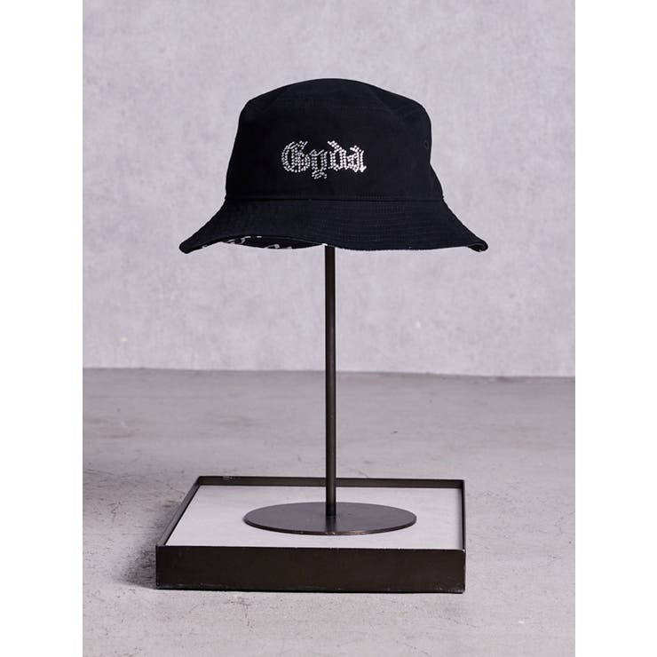 ブラック | GG PATTERNリバーシブルバケットHAT | GYDA