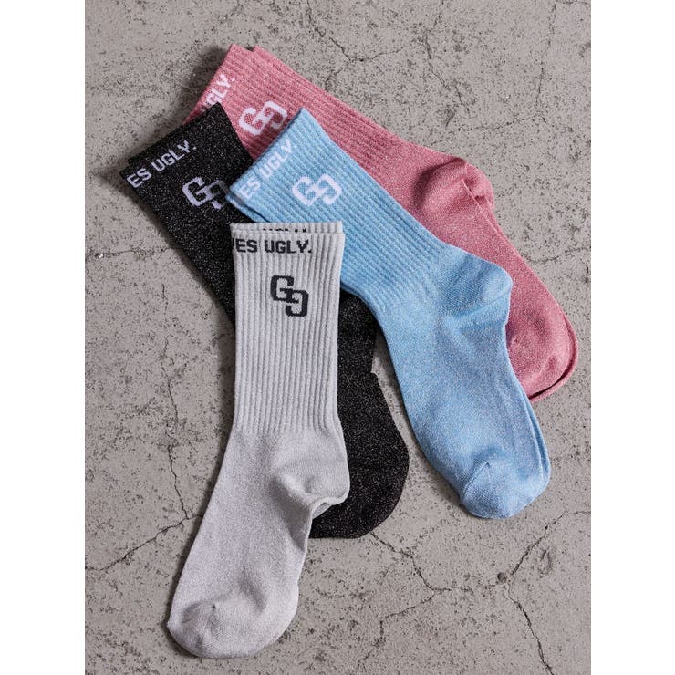 GG BUNNY FACEラメSOX | GYDA | 詳細画像2 