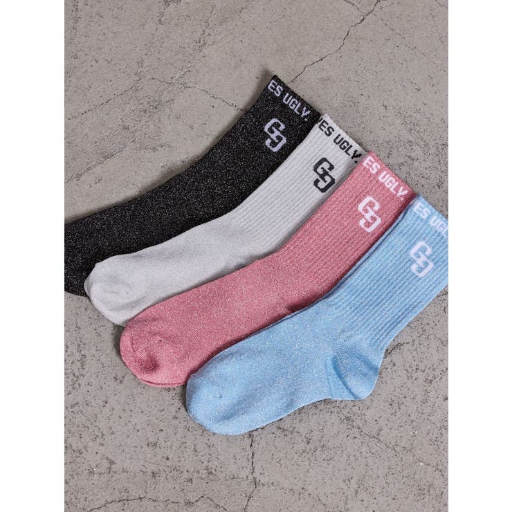 GG BUNNY FACEラメSOX | GYDA | 詳細画像3 