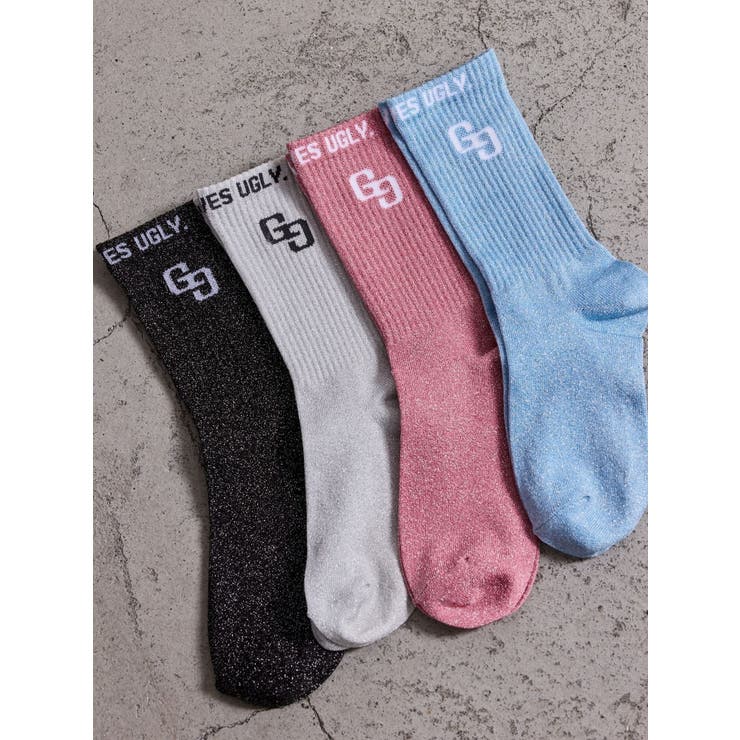 GG BUNNY FACEラメSOX | GYDA | 詳細画像4 