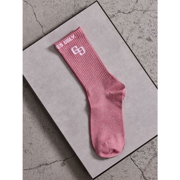 ピンク | GG BUNNY FACEラメSOX | GYDA