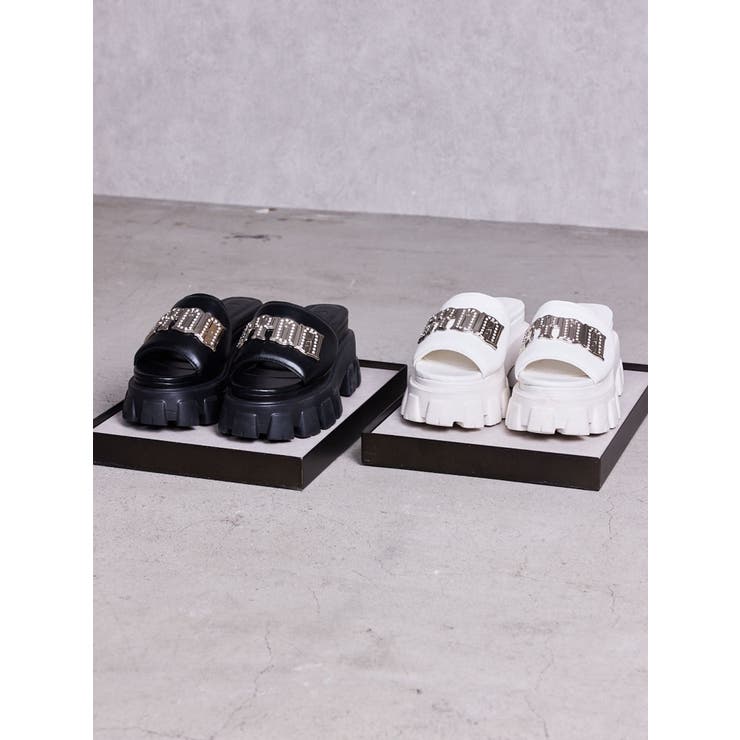 GYDA bijouプレートボリュームソールサンダル | GYDA | 詳細画像2 