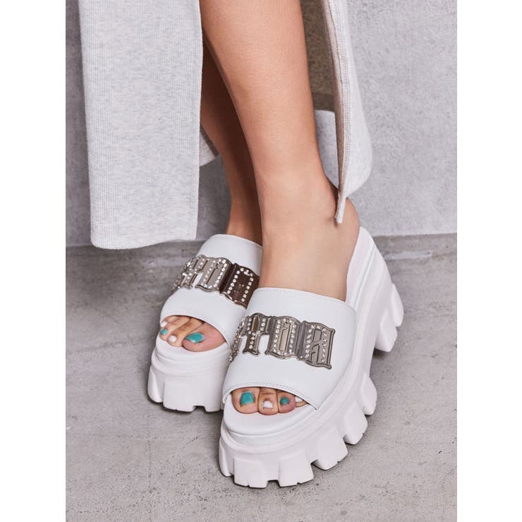 GYDA bijouプレートボリュームソールサンダル | GYDA | 詳細画像3 