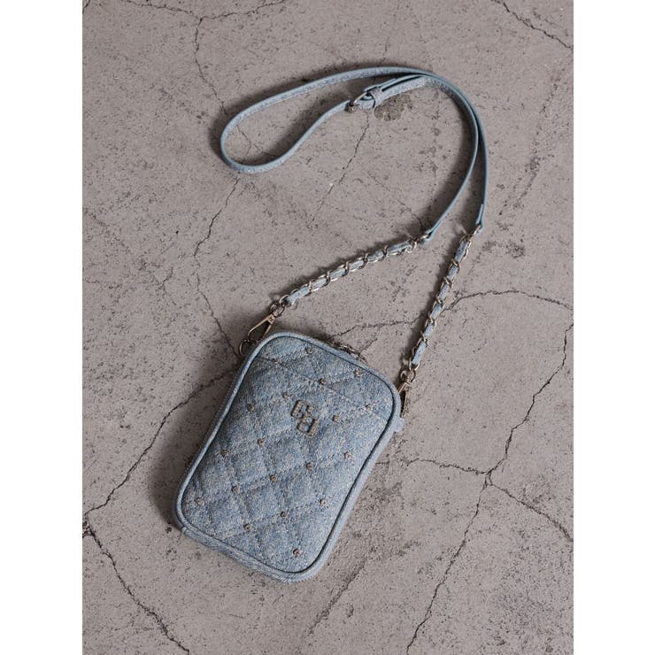 アイスブルー | GG bijou quiltingミニショルダーBAG | GYDA