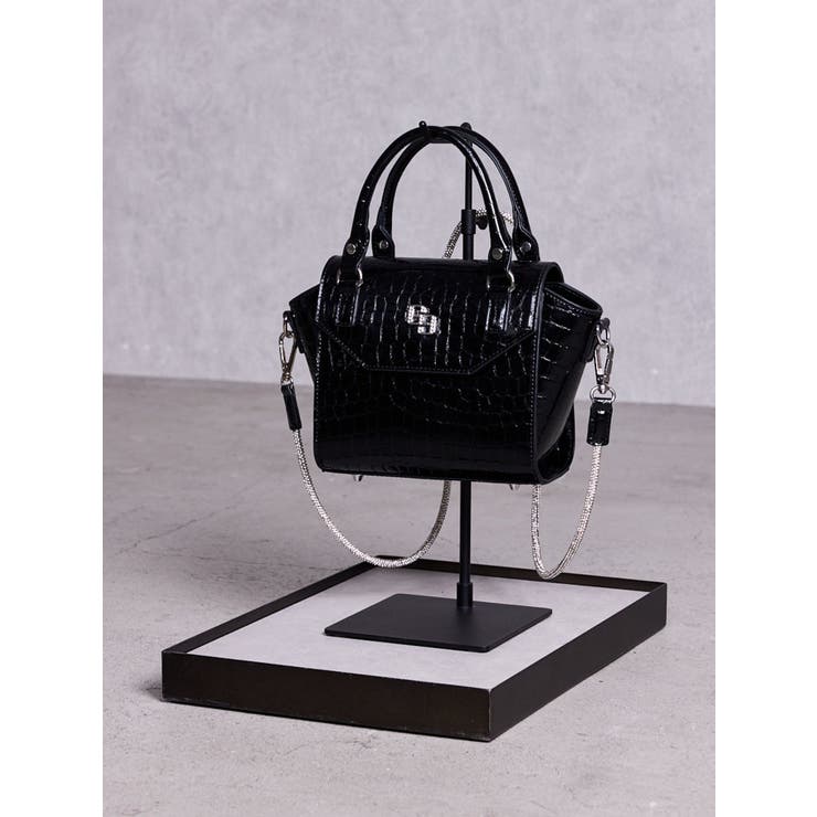 GG エナメルクロコmini BAG[品番：MKSW0070351]｜GYDA（ジェイダ