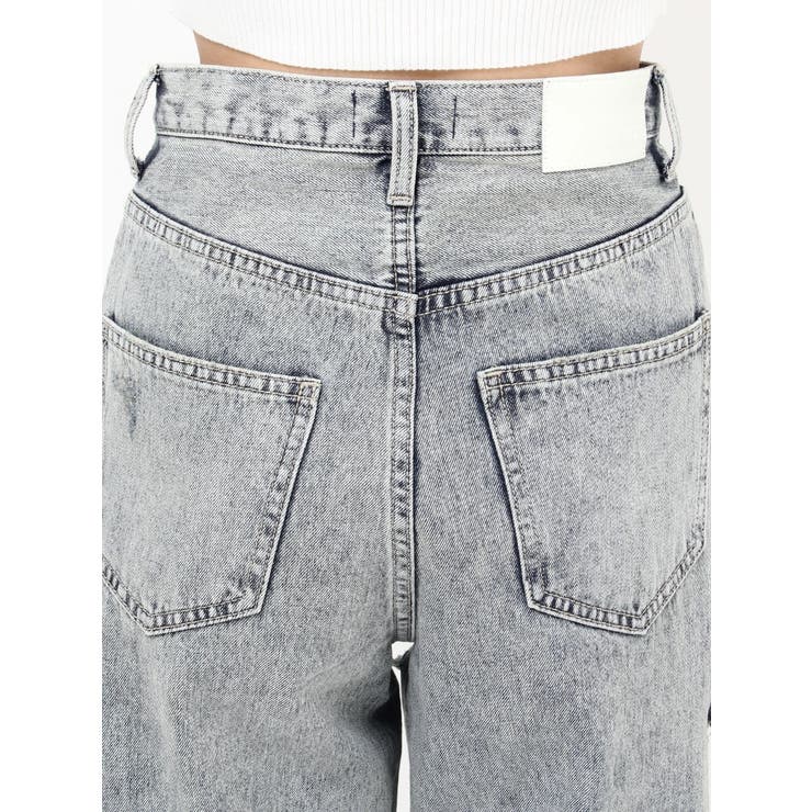 ハイウエストGYDA CUT OUT SIDE RIPPEDデニムパンツ | GYDA | 詳細画像24 