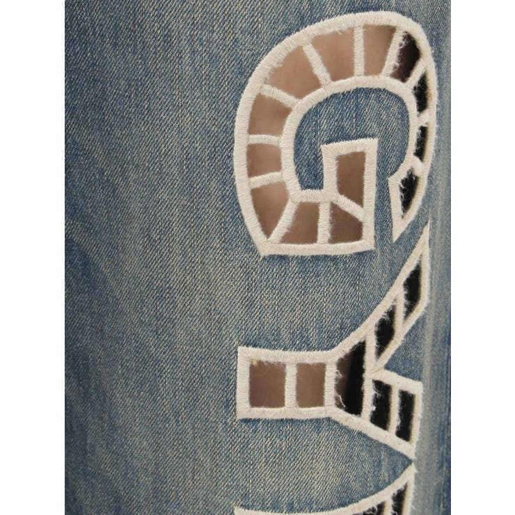 ハイウエストGYDA CUT OUT SIDE RIPPEDデニムパンツ | GYDA | 詳細画像30 