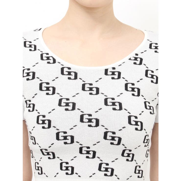 GG jacquardラメニットTOPS | GYDA | 詳細画像28 