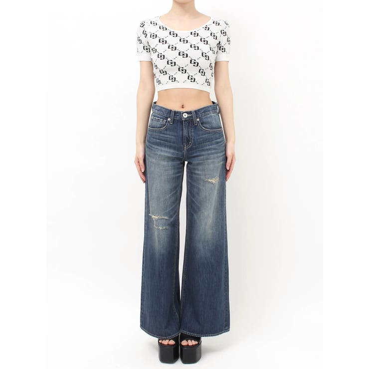GG jacquardラメニットTOPS | GYDA | 詳細画像32 