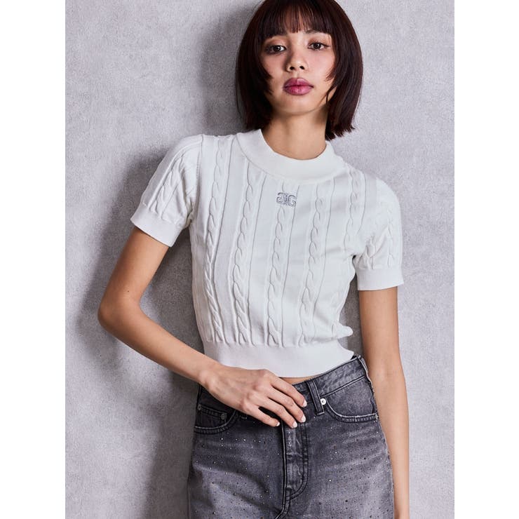 Symmetry GYDAケーブルニットTOPS | GYDA | 詳細画像7 